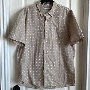 Saddlebred Shirt Large Short Sleeve Button Down